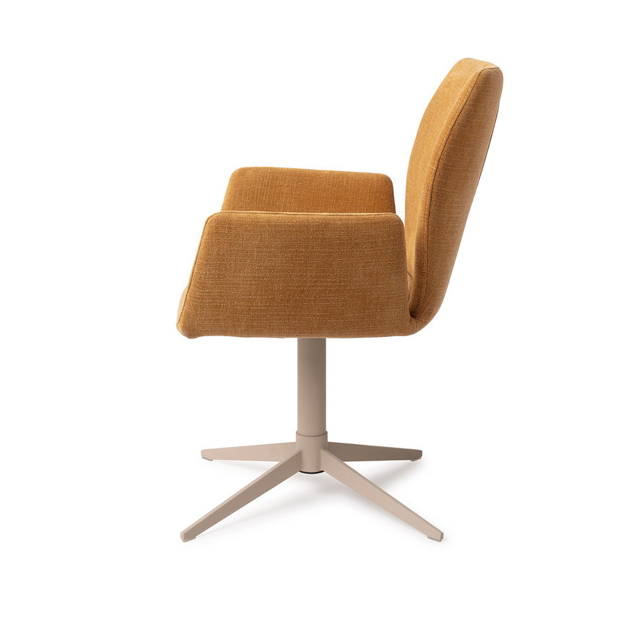 Misaki Honey Harvest Eetkamerstoel Quad Beige