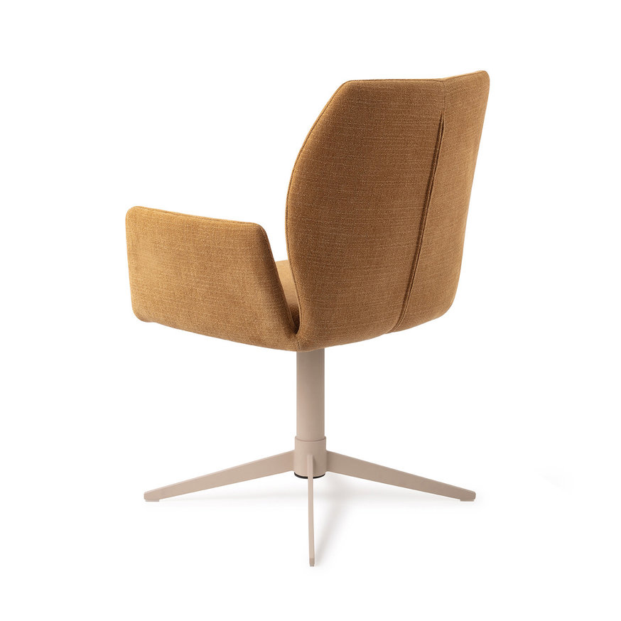 Misaki Honey Harvest Eetkamerstoel Quad Beige