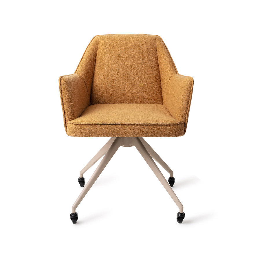 Tome Masai Giraffe Eetkamerstoel Glide Beige