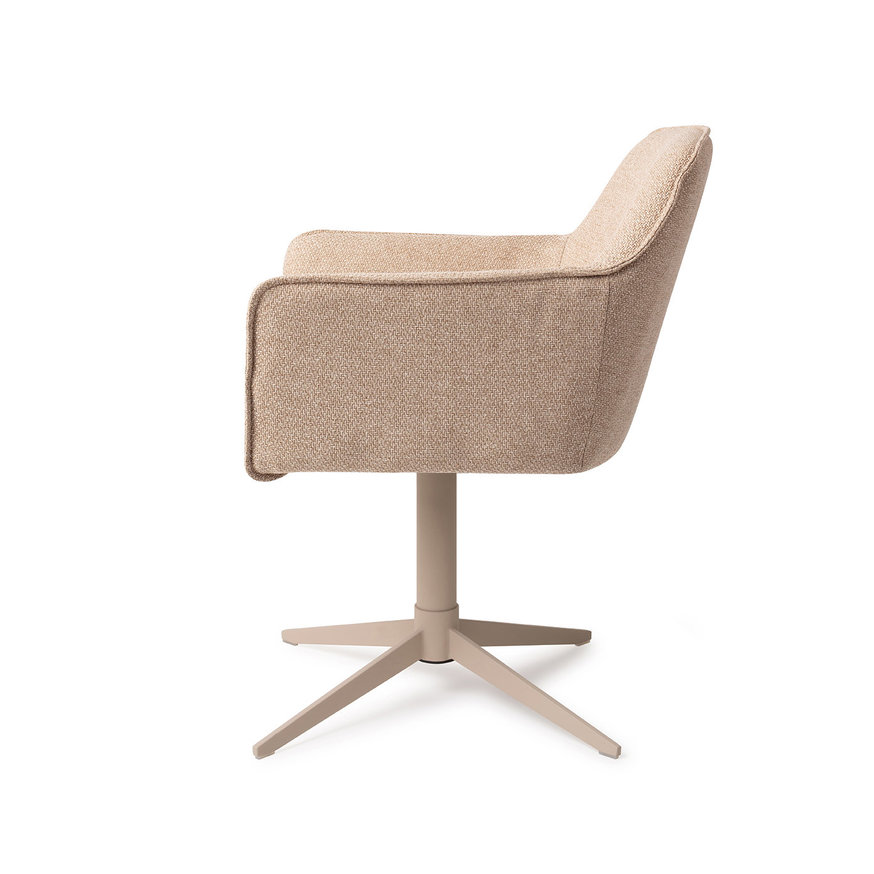 Hofu Wild Walnut Eetkamerstoel Quad Beige
