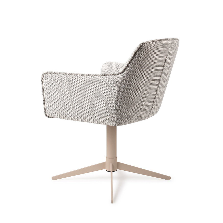 Hofu Checkers Charm Eetkamerstoel Quad Beige