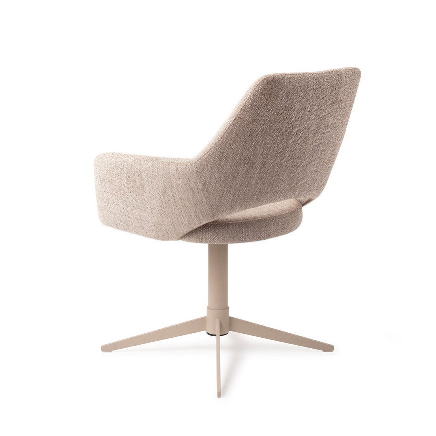 Yanai Biscuit Beach Eetkamerstoel Quad Beige