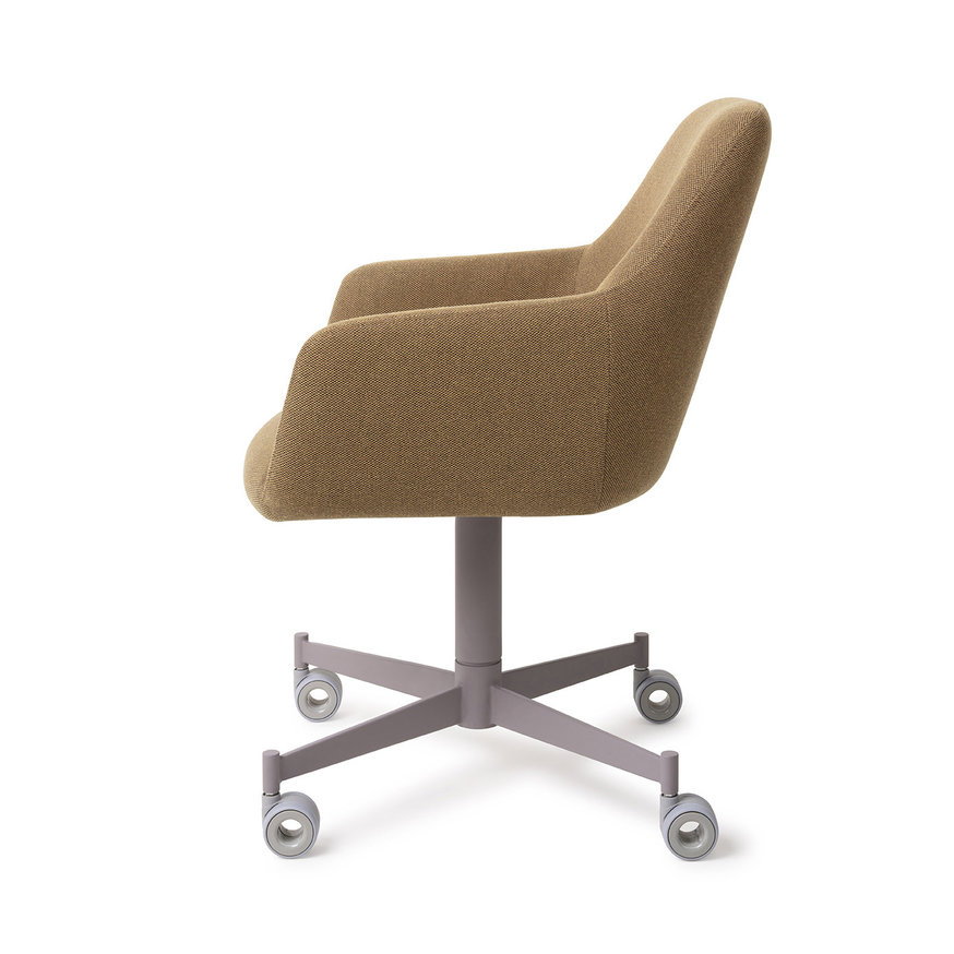 Hiroo Willow Eetkamerstoel Caster Grey