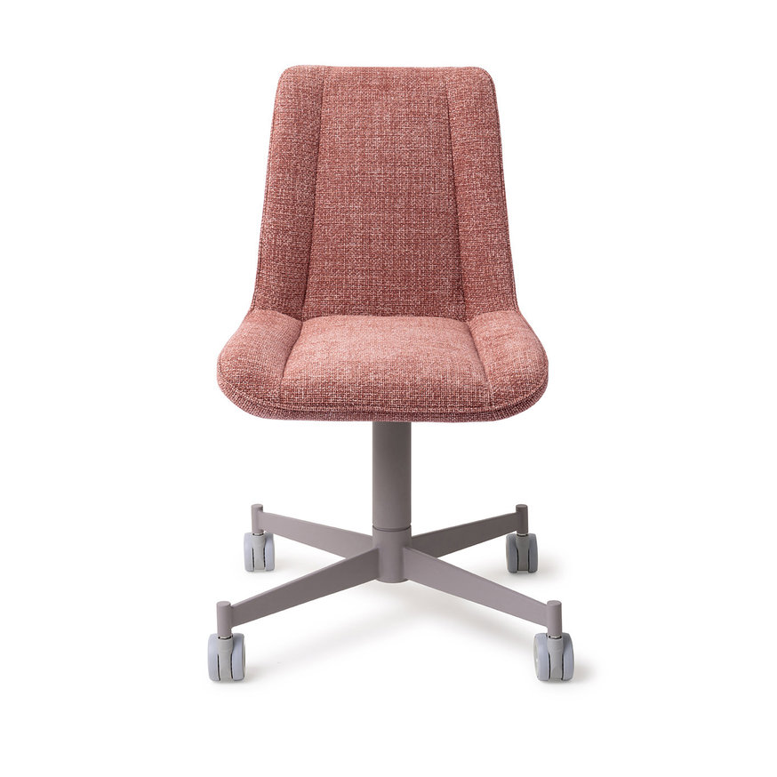 Umedo Scarlet Grain Eetkamerstoel Caster Grey