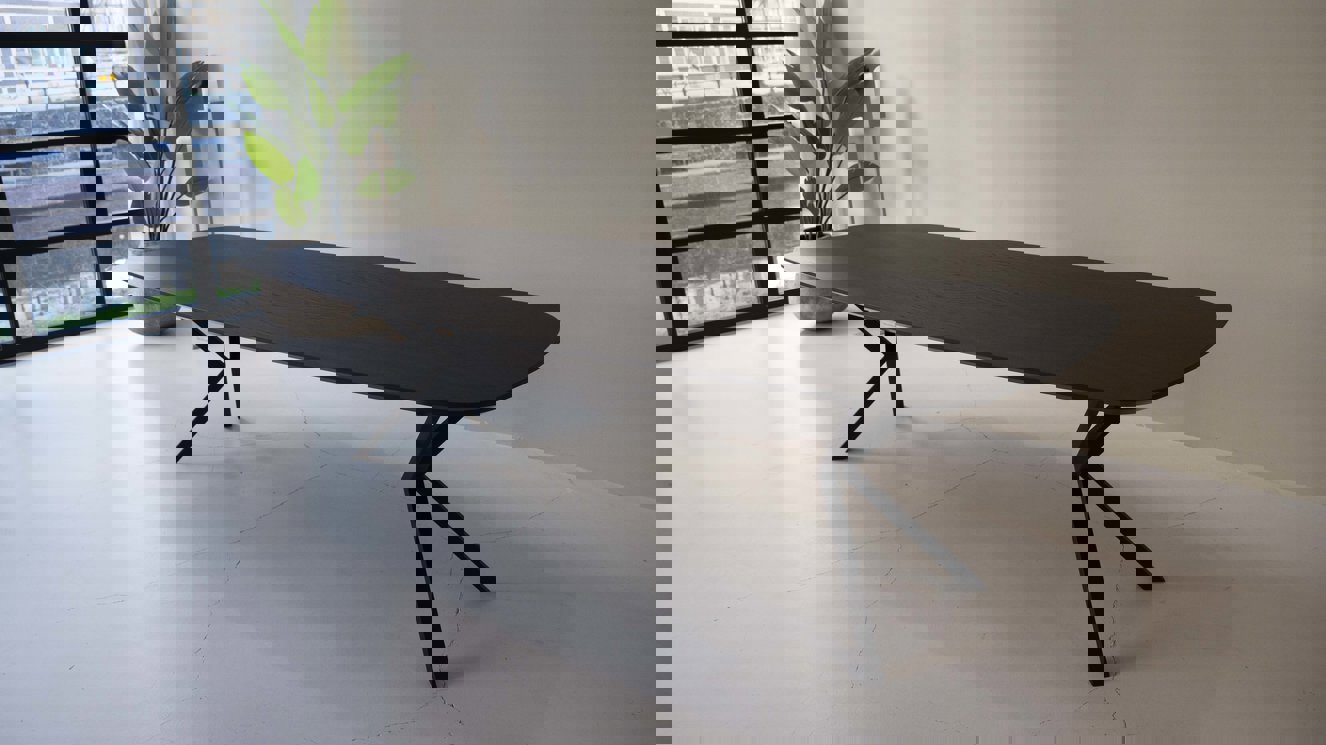 Capri Eettafel Deens	Ovaal Eiken