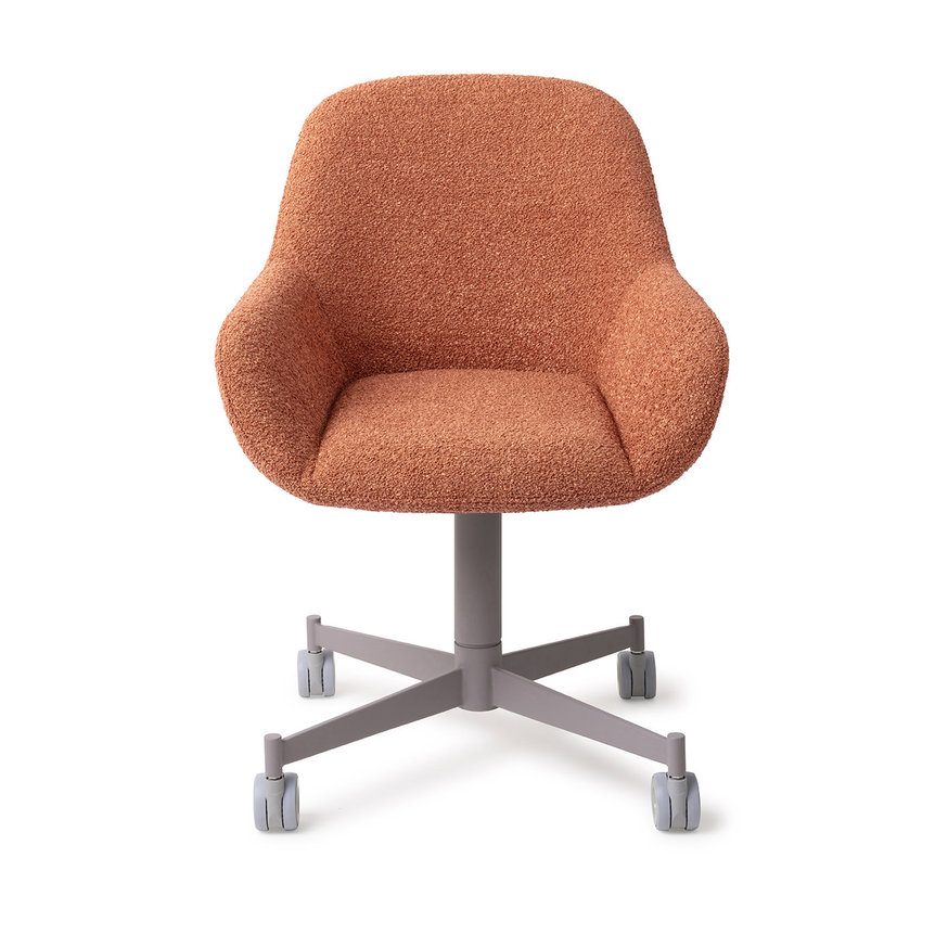 Kushi Amber Autumn Eetkamerstoel Caster Grey