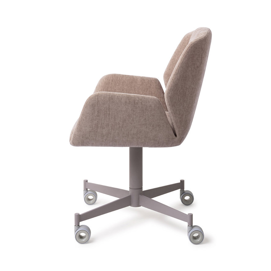 Myoko Greystones Eetkamerstoel Caster Grey