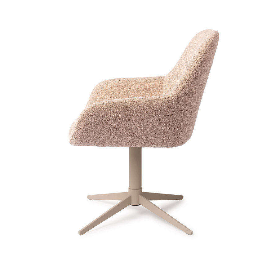 Kushi Flax Relax Eetkamerstoel Quad Beige