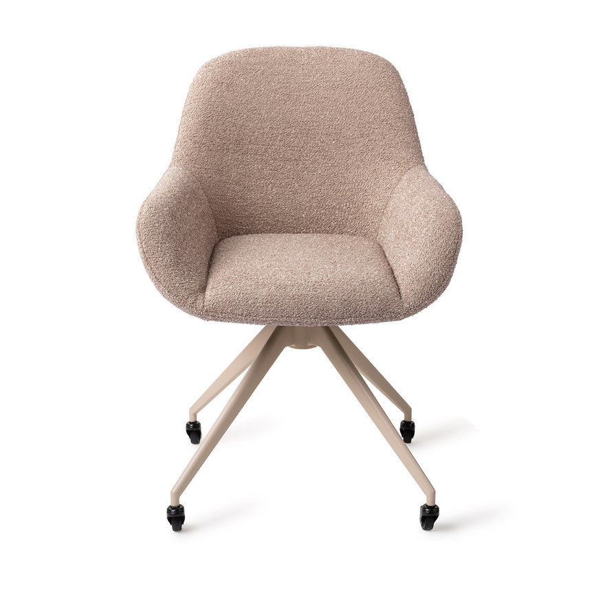 Kushi Stone Haze Eetkamerstoel Glide Beige