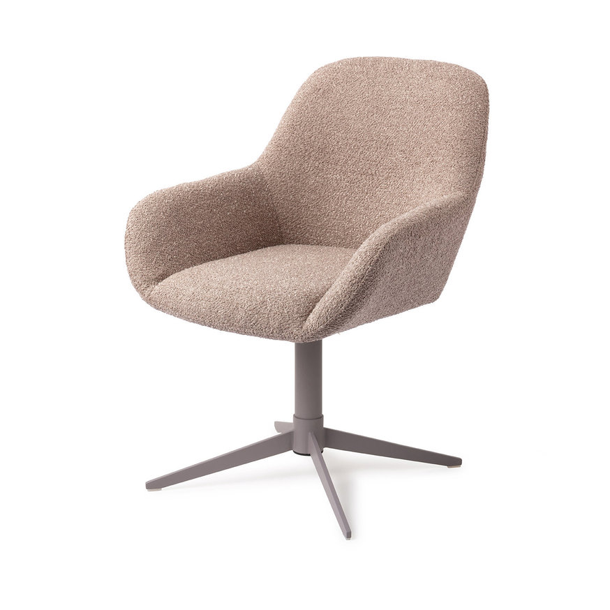 Kushi Stone Haze Eetkamerstoel Quad Grey