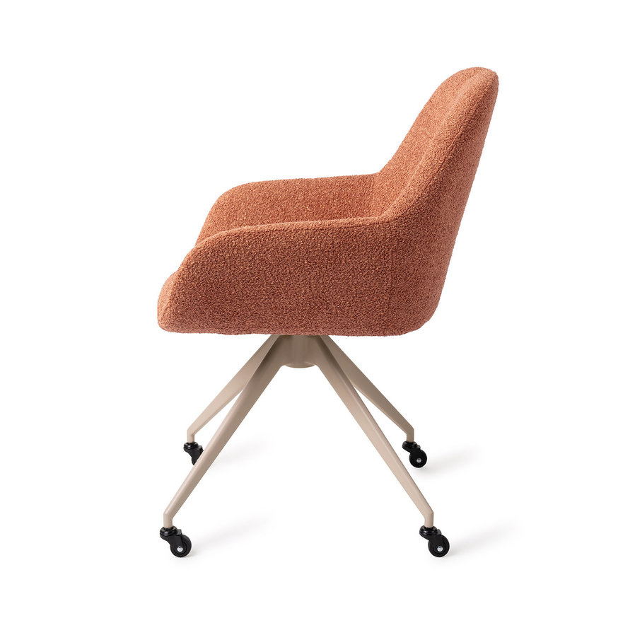 Kushi Amber Autumn Eetkamerstoel Glide Beige