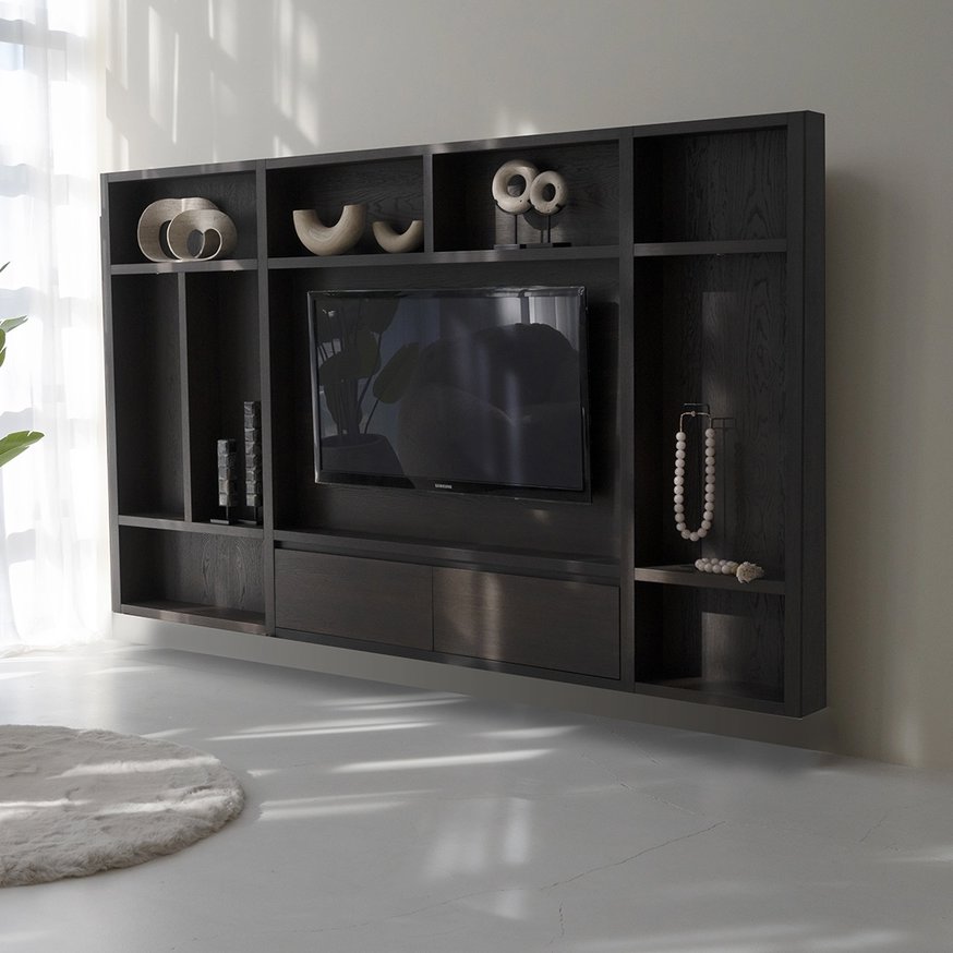 Cinewall	Como Hangend Eiken Medio b300xh180cm