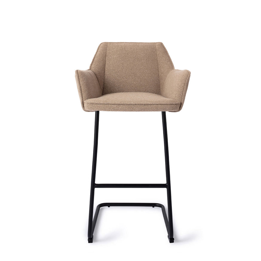 Tome Great Greige Barkruk Arch Black