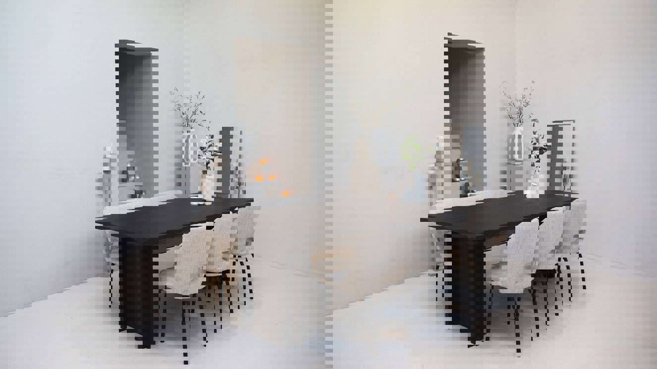 Genova Eettafel Rechthoekig Eiken