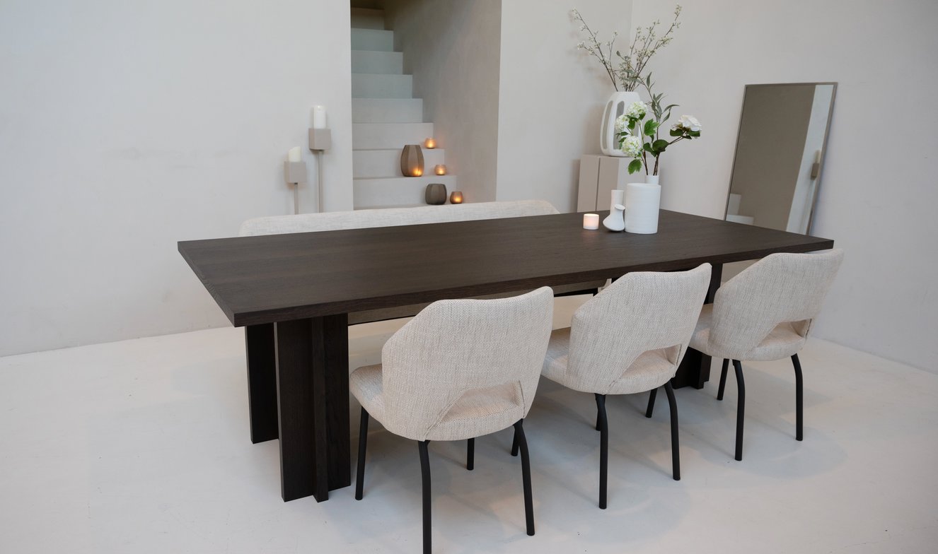 Genova Eettafel Rechthoekig Eiken