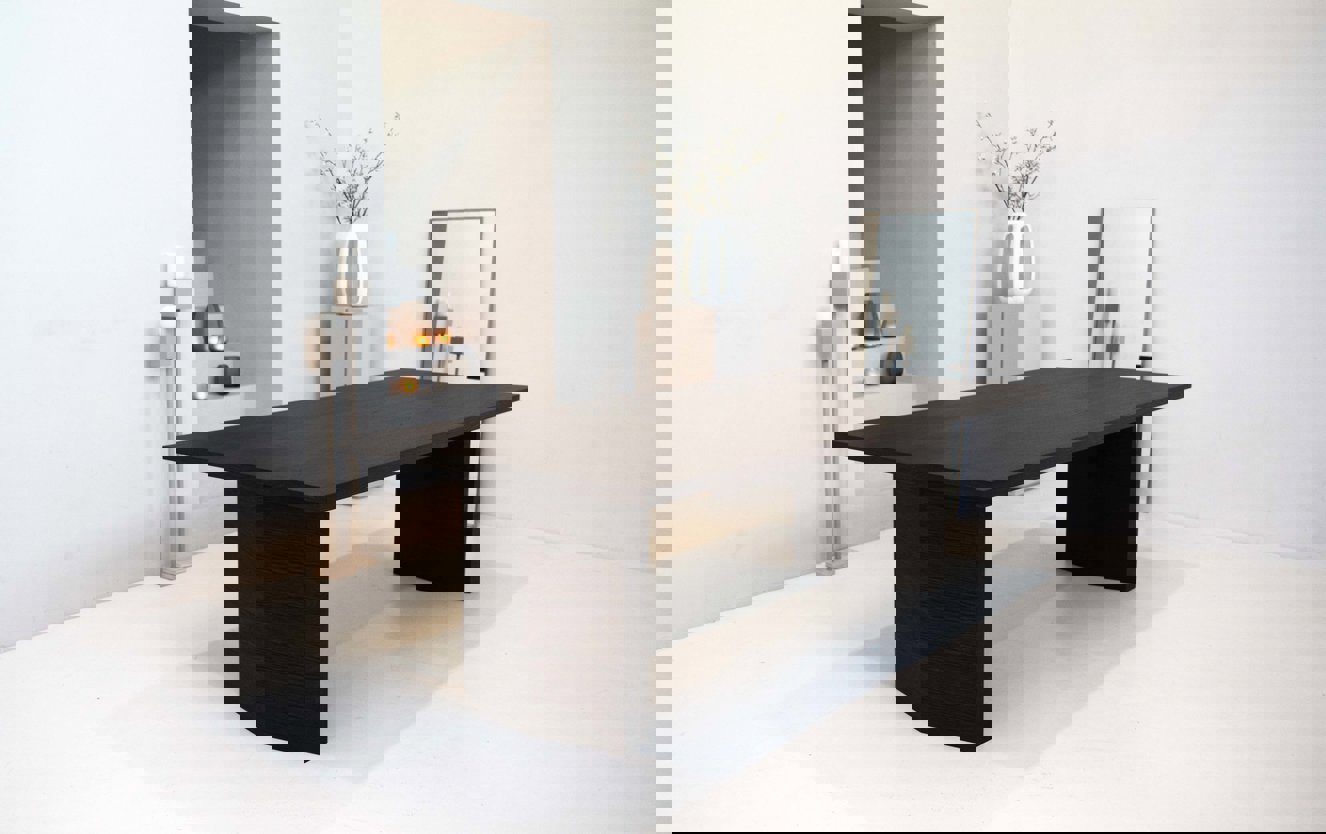 Siena Eettafel Rechthoekig Eiken