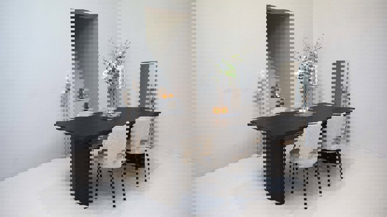 Siena Eettafel Rechthoekig Eiken