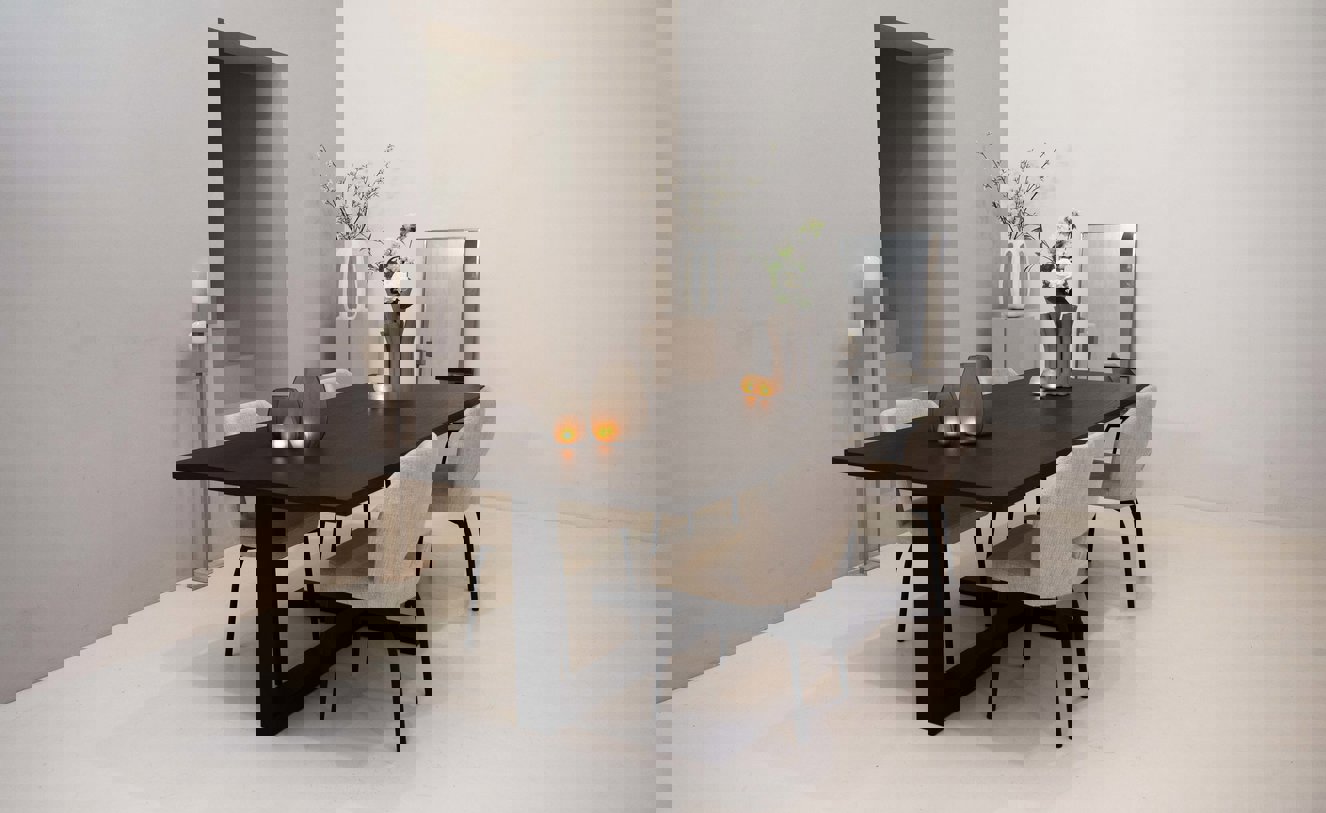 Riviera Eettafel Rechthoekig Eiken