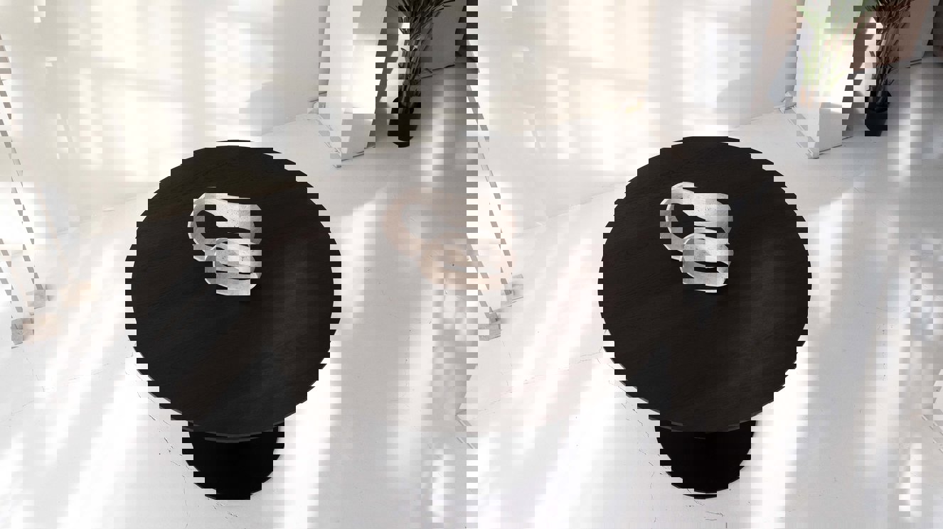 Candace Eettafel Rond Eiken