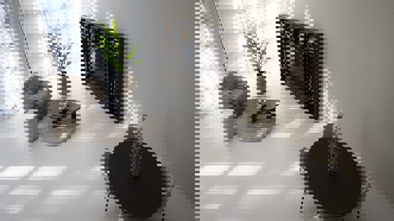 Toscana Eettafel Rond Eiken