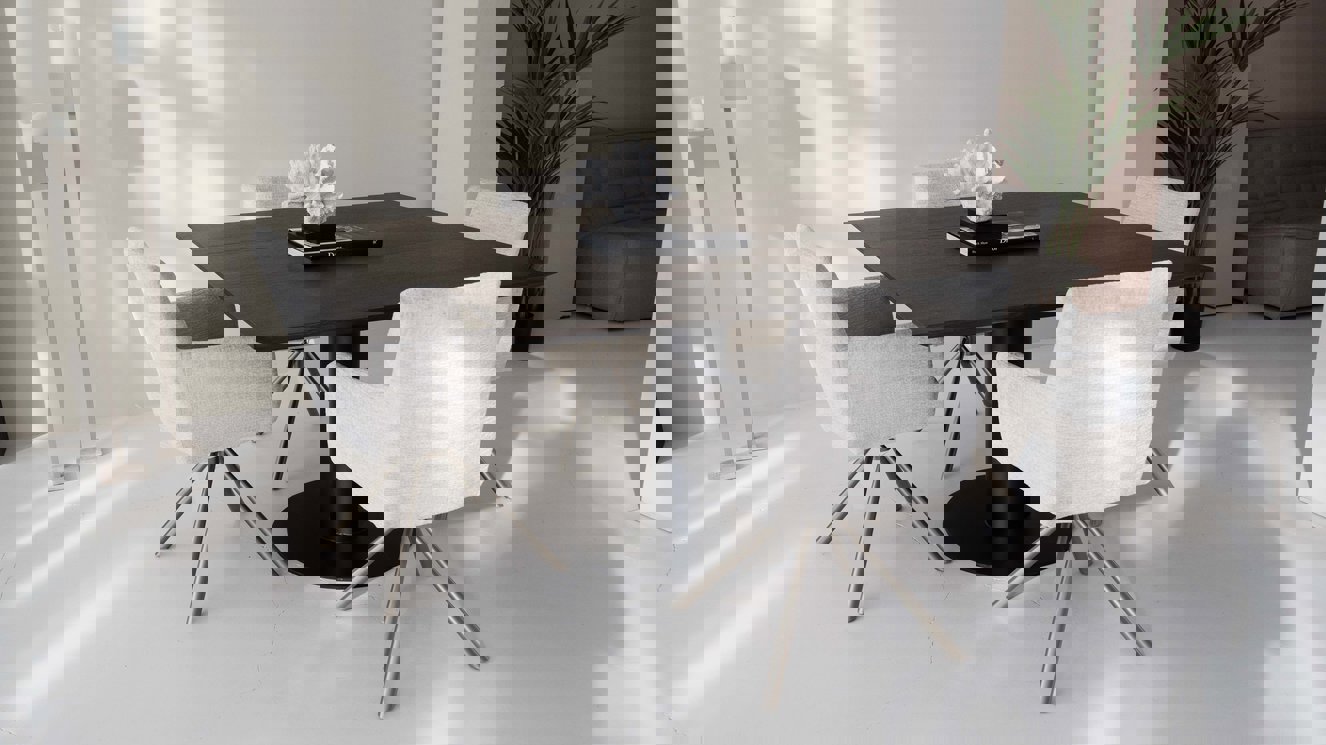 Modena Eettafel Vierkant Eiken