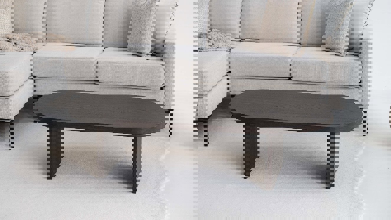 Roma Salontafel Half Ovaal Eiken