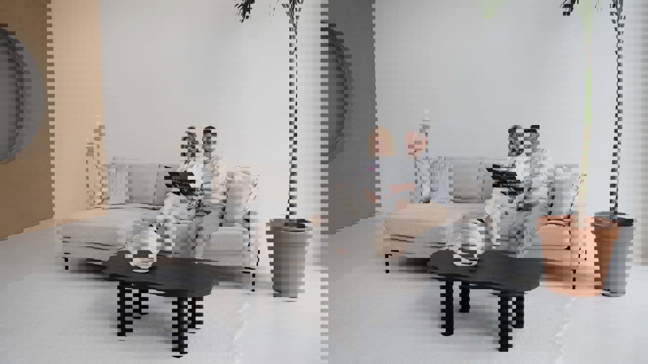 Palermo Salontafel Half Ovaal Eiken