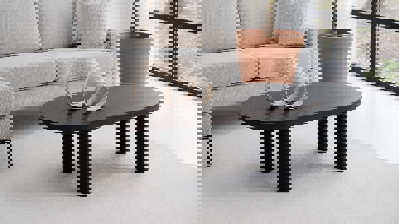 Palermo Salontafel Half Ovaal Eiken