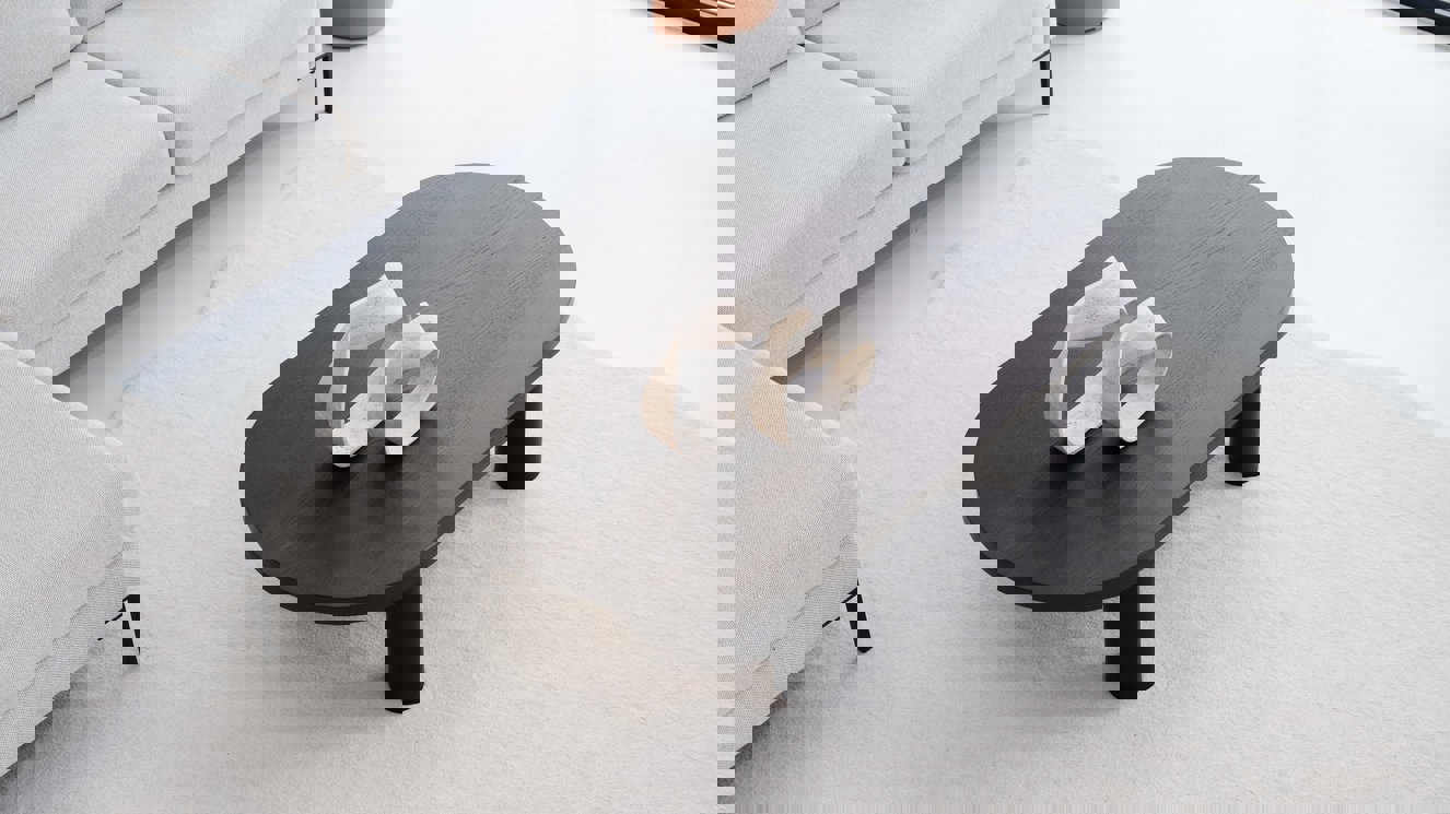 Palermo Salontafel Half Ovaal Eiken