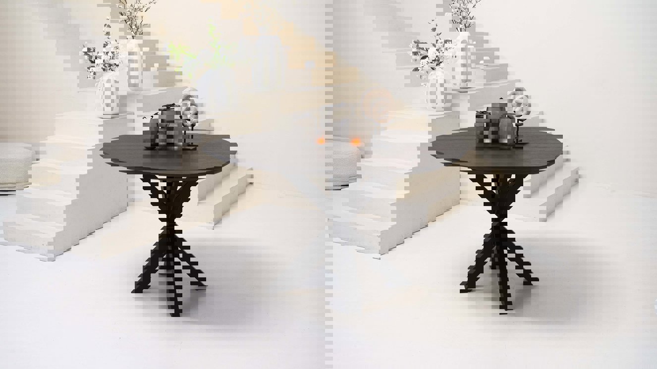 Firenze Eettafel Ei-vormig Eiken