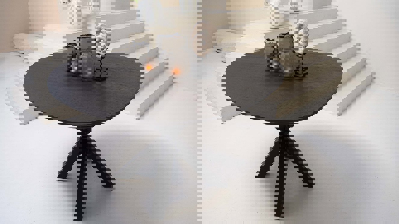 Firenze Eettafel Ei-vormig Eiken