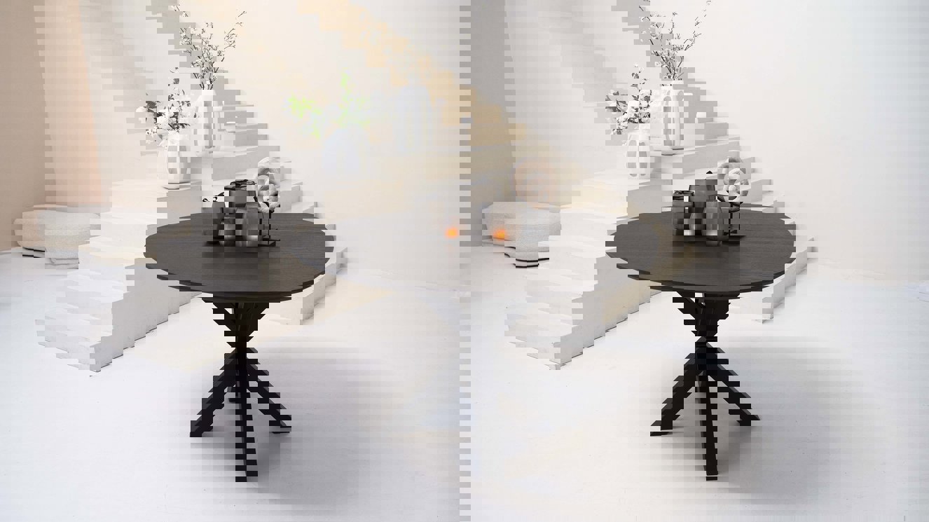 Firenze Eettafel Ei-vormig Eiken