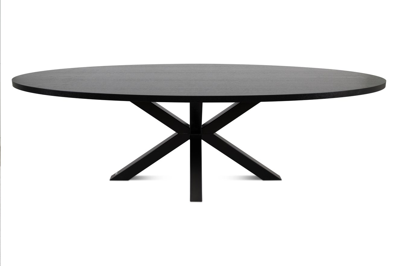 Mave Eettafel Ovaal Eiken