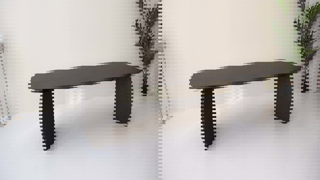 Amalfi Eettafel Deens	Ovaal Eiken