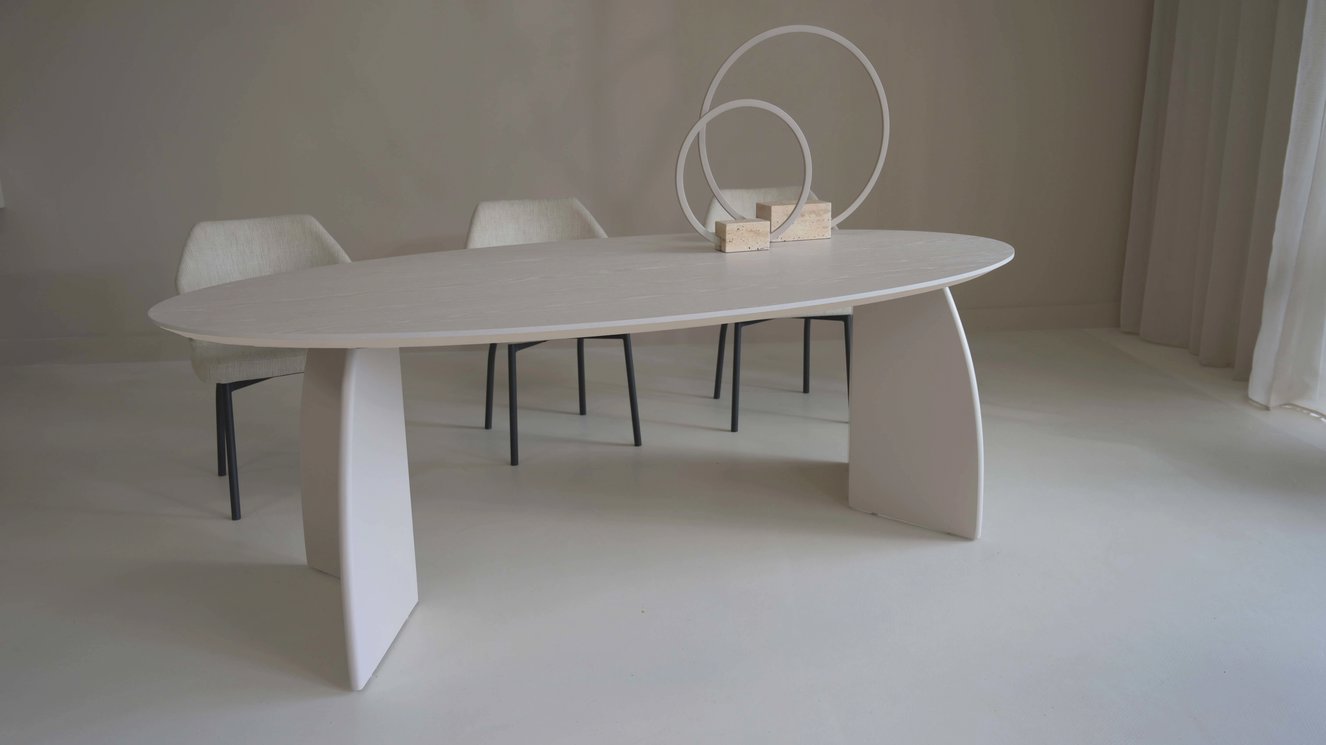 Amalfi Eettafel Ovaal Eiken