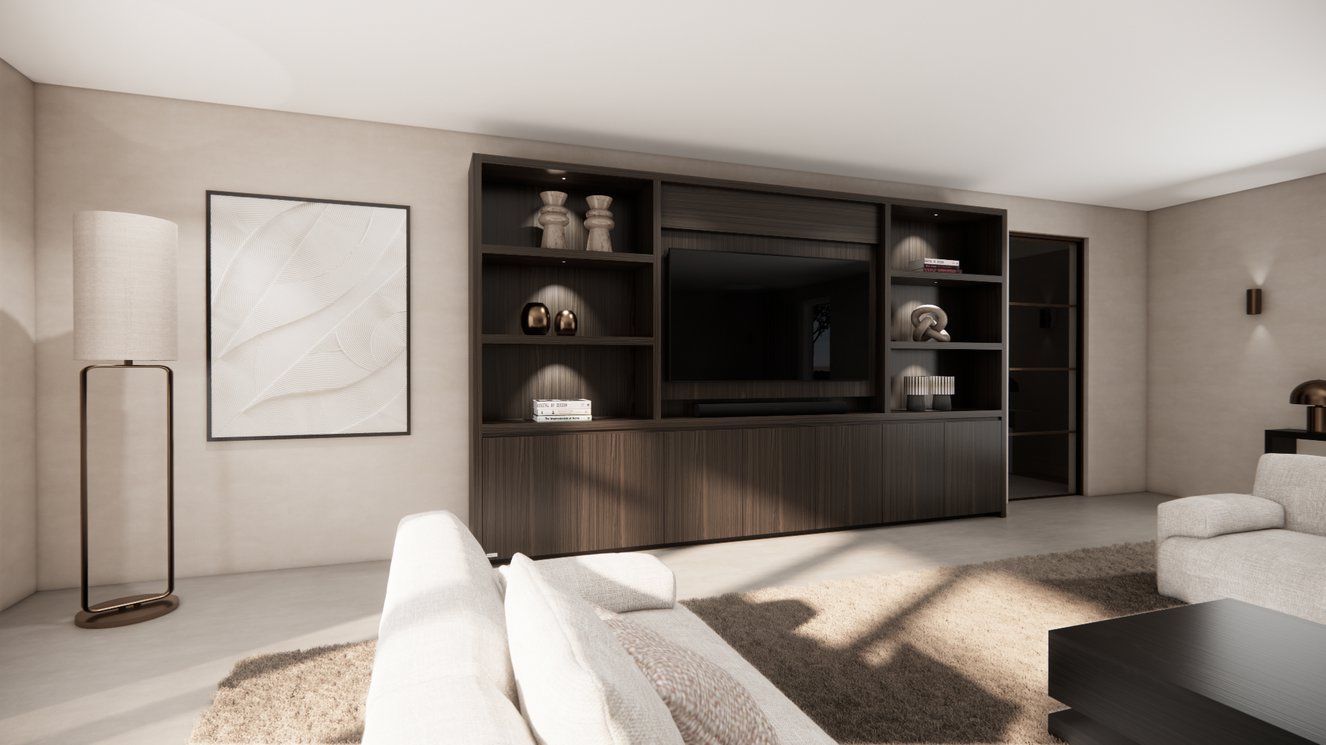 Cinewall	Andrew King-size 350-410	cm Eiken