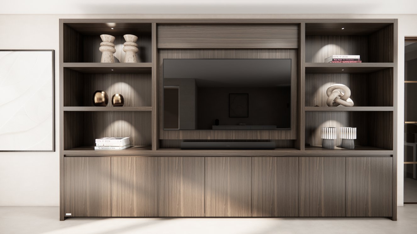 Cinewall	Andrew King-size 350-410	cm Eiken