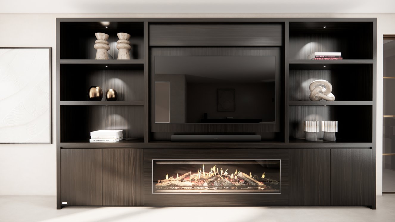 Cinewall	Andrew King-size 350-410	cm Eiken Kalfire	E-ONE