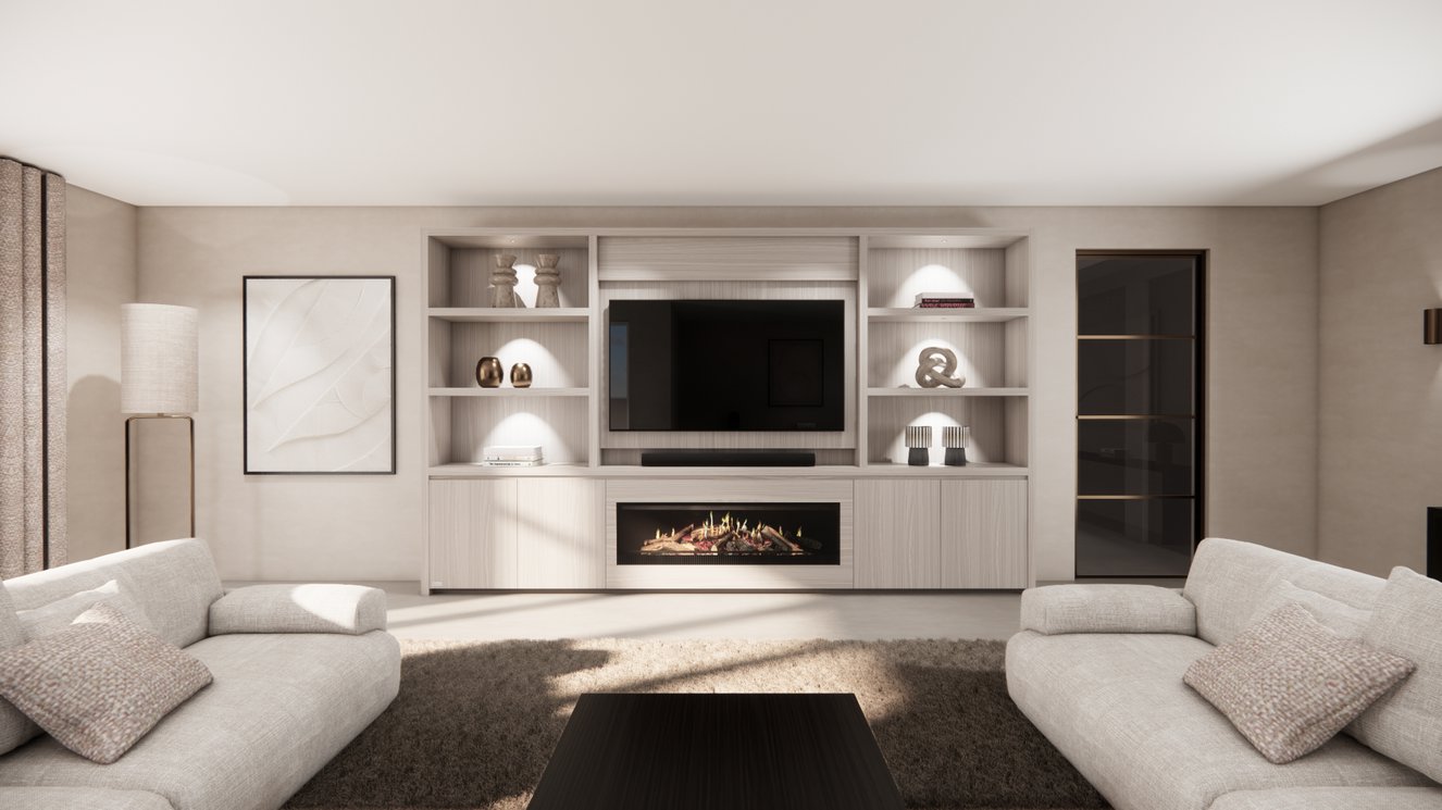 Cinewall	Andrew King-size 350-410	cm Eiken Kalfire	E-SERIE