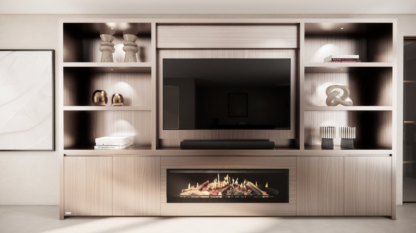 Cinewall	Andrew King-size 350-410	cm Eiken Kalfire	E-SERIE