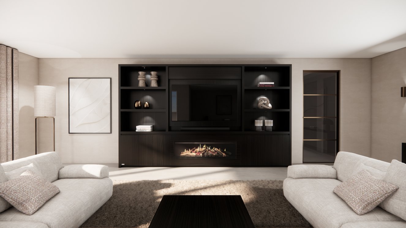 Cinewall	Andrew King-size 350-410	cm Eiken Kalfire	E-SERIE