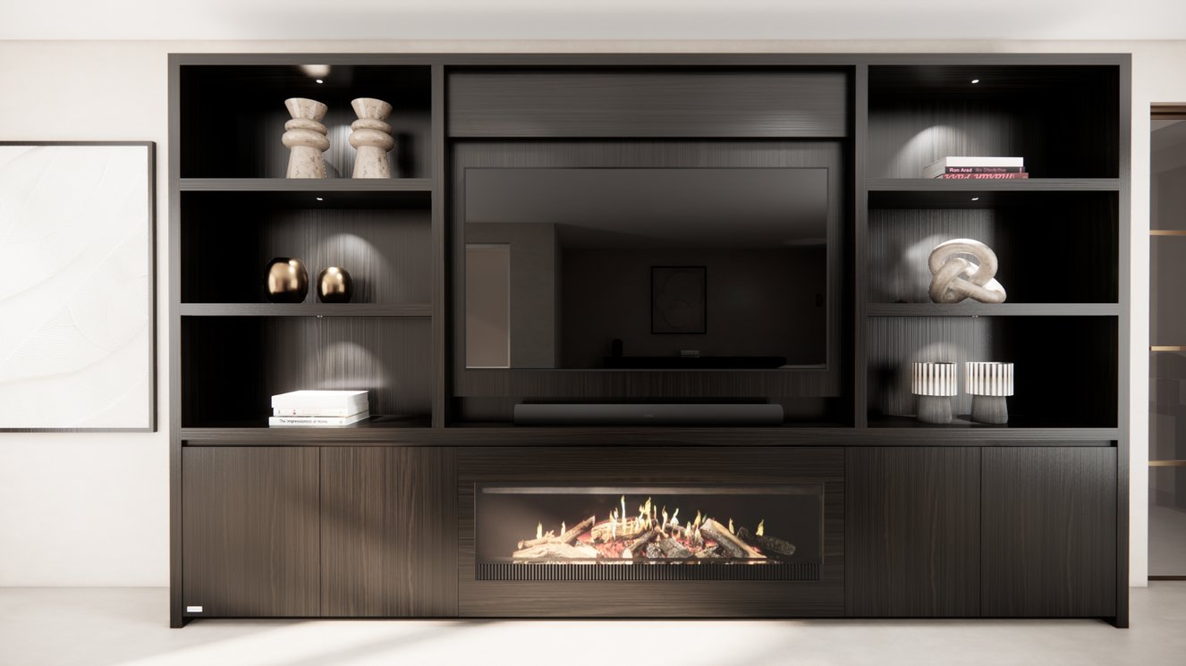 Cinewall	Andrew King-size 350-410	cm Eiken Kalfire	E-SERIE