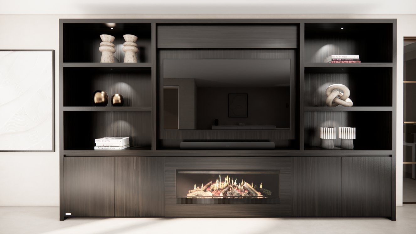 Cinewall	Andrew King-size 350-410	cm Eiken Kalfire	E-SERIE