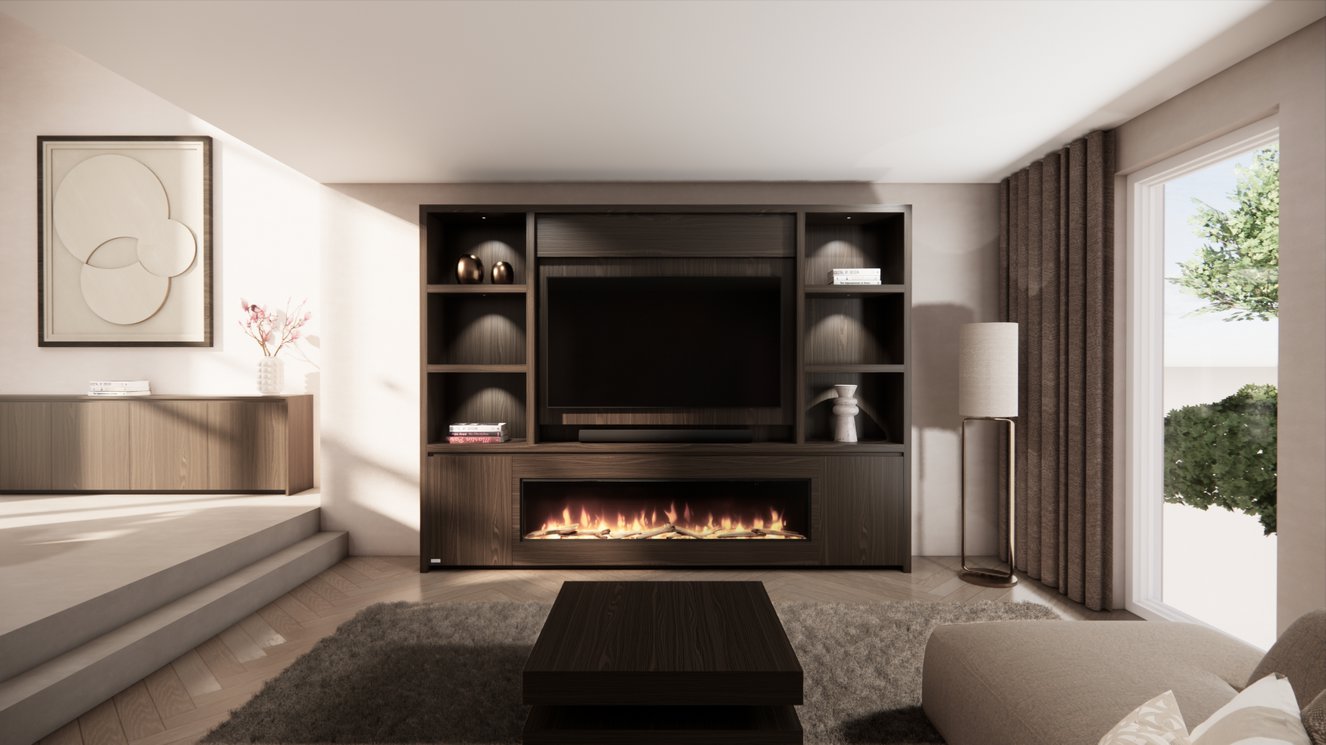 Cinewall	Andrew Queen-size 280-340	cm Eiken Dimplex