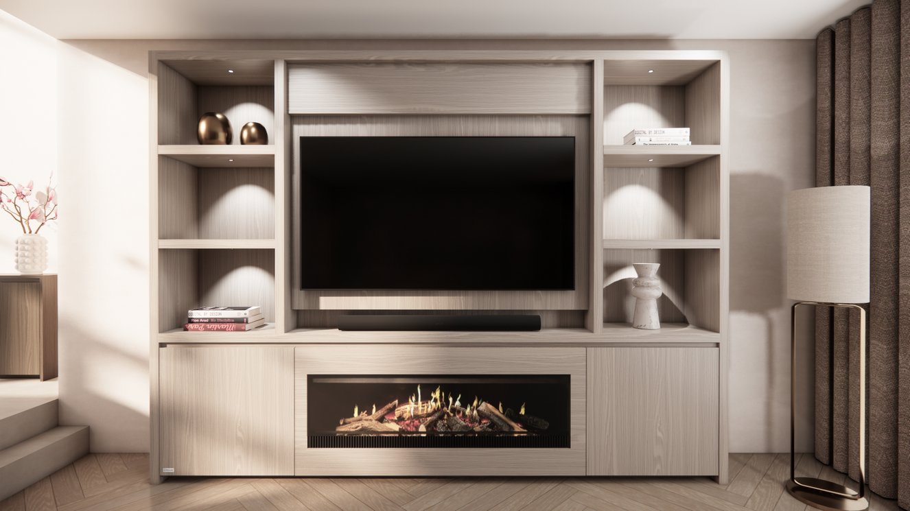 Cinewall	Andrew Queen-size 280-340	cm Eiken Kalfire	E-SERIE