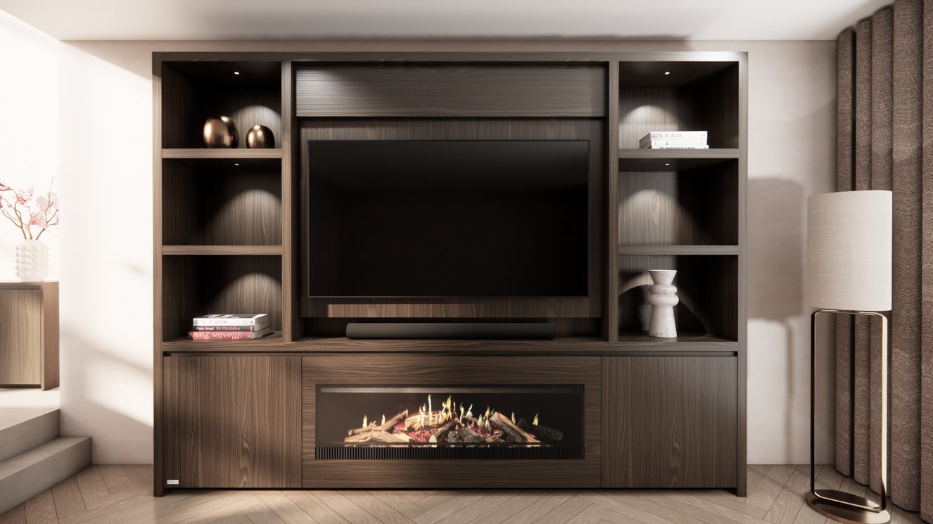 Cinewall	Andrew Queen-size 280-340	cm Eiken Kalfire	E-SERIE