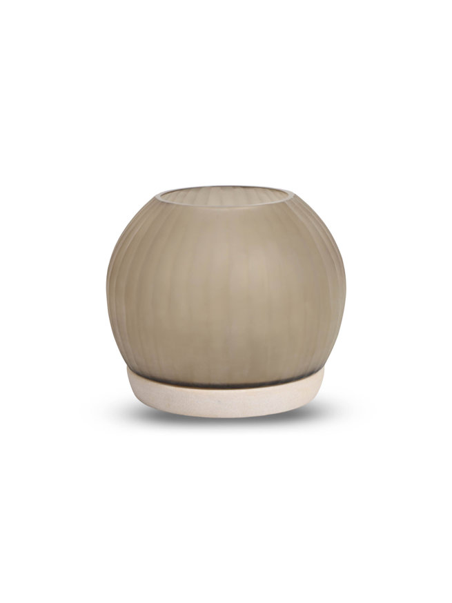 Aquamarijn Windlicht Medium