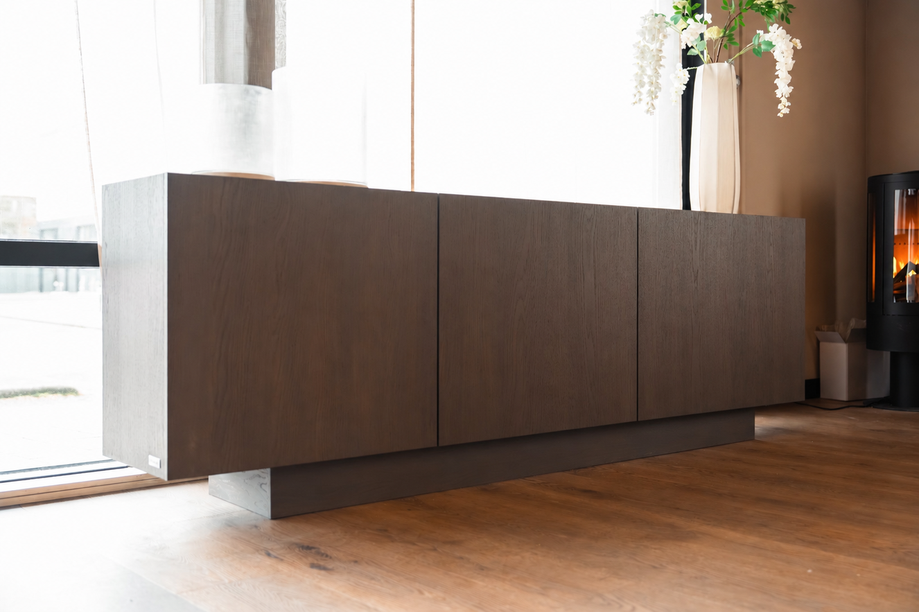 Barone Dressoir 3-deurs Staand Eiken