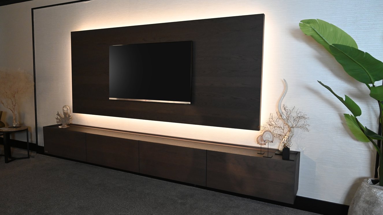 Tv-Meubel	Barone 4 Kleppen Hangend Eiken