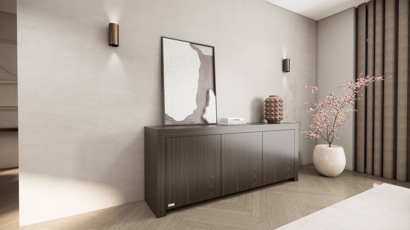 Bezos Dressoir 3-deurs Staand Eiken